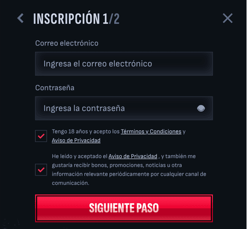 REGISTRO Mafia casino
